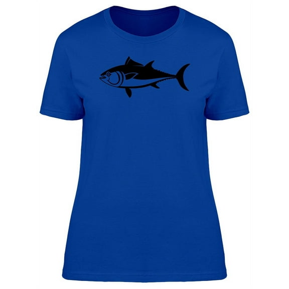 Sketch Of A Tuna Fish T-Shirt Women -Image by Shutterstock, Female Large