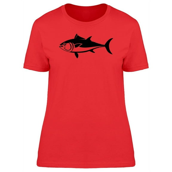 Sketch Of A Tuna Fish T-Shirt Women -Image by Shutterstock, Female Small