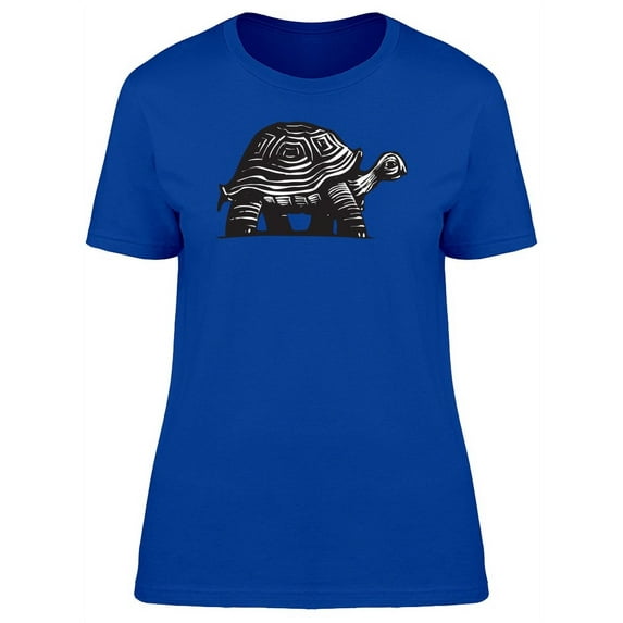 Sketch Of An Old Turtle T-Shirt Women -Image by Shutterstock, Female x-Large