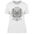 thumbnail image 1 of Sketch Of Butterfly Graphic T-Shirt Women -Image by Shutterstock, Female XX-Large, 1 of 2