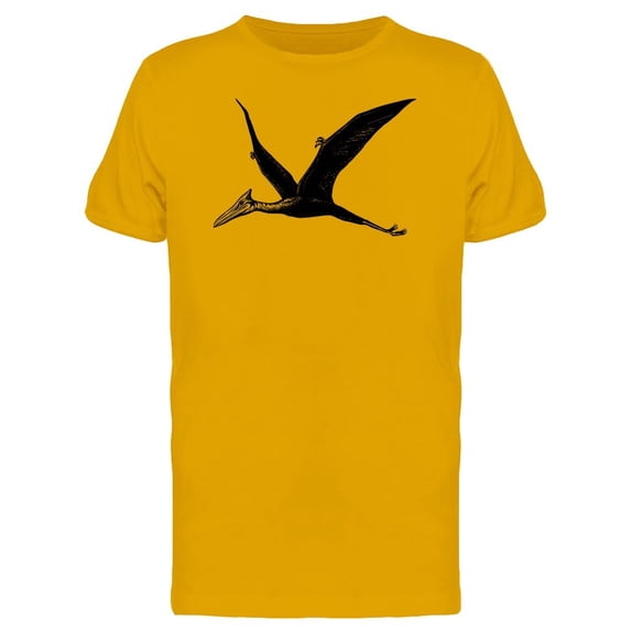 Sketch Of Dino Pterodactyl Tee Men's -Image by Shutterstock