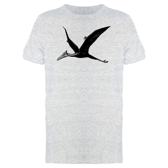 Sketch Of Dino Pterodactyl Tee Men's -Image by Shutterstock