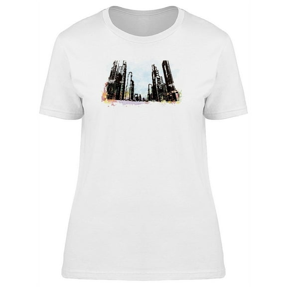 Sketch Of Dubai City T-Shirt Men -Image by Shutterstock, Male 3X-Large