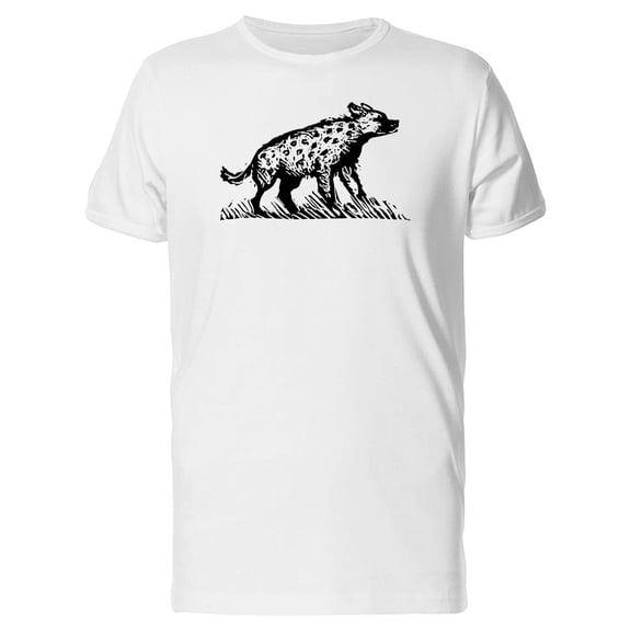Sketch Of Hyena T-Shirt Men -Image by Shutterstock, Male 3X-Large