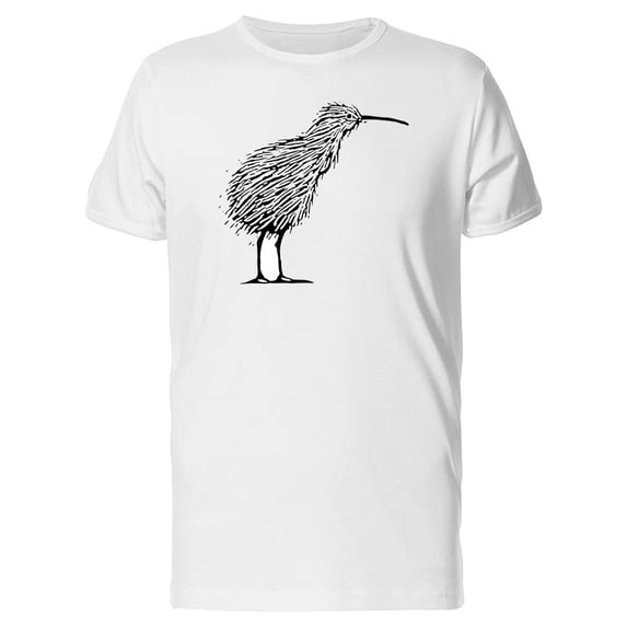 Sketch Of Kiwi Bird Tee Men's -Image by Shutterstock