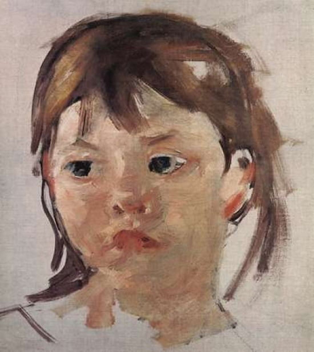 Sketch Of Mary Ellen 1899 Canvas Art - Mary Cassatt (24 x 24)