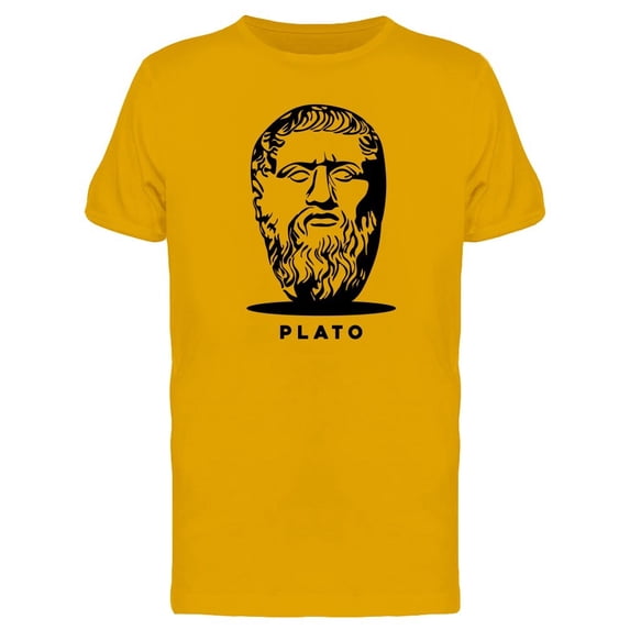 Sketch Of Plato Head Tee Men's -Image by Shutterstock