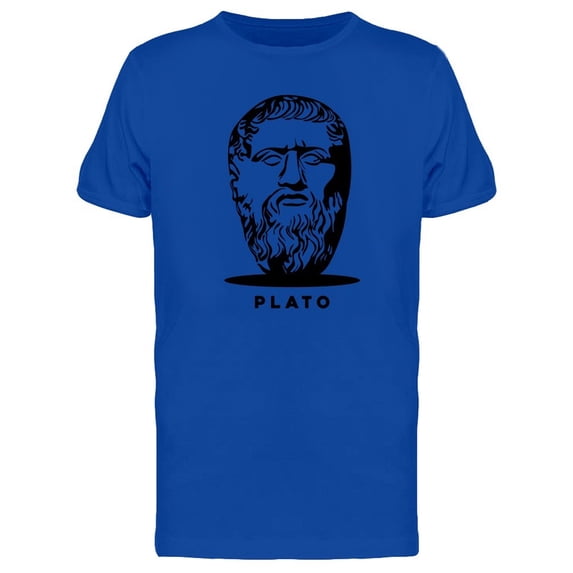 Sketch Of Plato Head Tee Men's -Image by Shutterstock