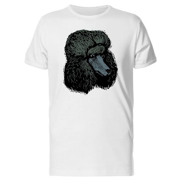 Sketch Of Poodle Dog T-Shirt Men -Image by Shutterstock, Male Medium