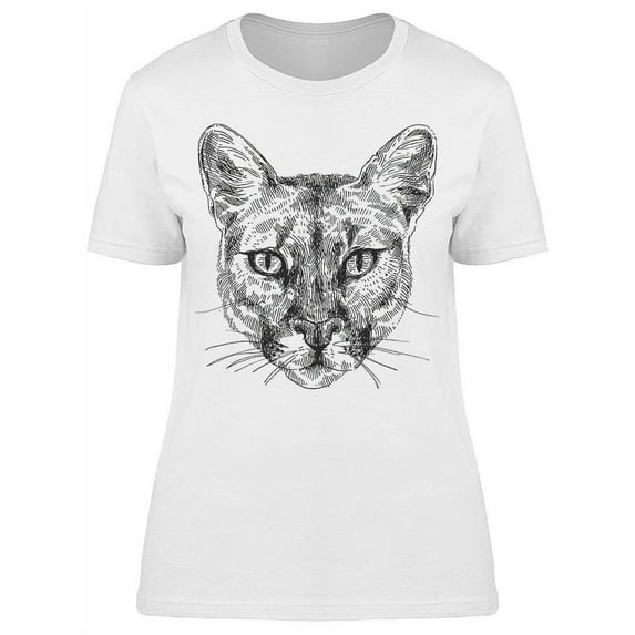 Sketch Of Puma T-Shirt Women -Image by Shutterstock, Female 5X-Large