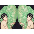 thumbnail image 1 of Sketch Of The Dolly Sisters, Paris Poster Print By Mary Evans Jazz Age Club Collection (36 X 24), 1 of 4