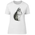 thumbnail image 1 of Sketch Of Tree Squirrel T-Shirt Women -Image by Shutterstock, Female Medium, 1 of 4