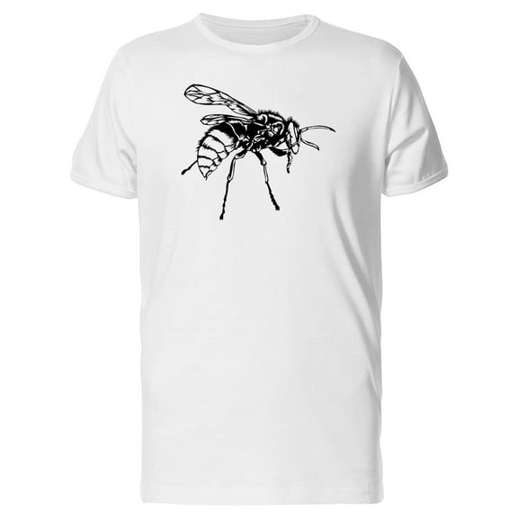 Sketch Of Wasp T-Shirt Men -Image by Shutterstock, Male Large