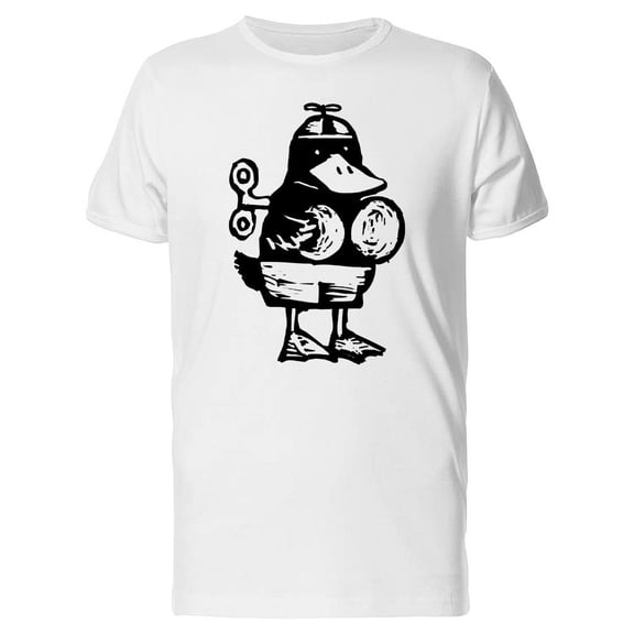 Sketch Of Windup Duck Tee Men's -Image by Shutterstock