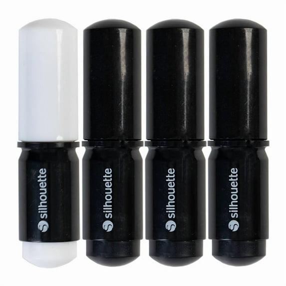 Silhouette Sketch Pens - Black and White - 4 Pack