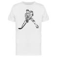 thumbnail image 1 of Sketch Sport Hockey  T-Shirt Men -Image by Shutterstock, Male x-Large, 1 of 2