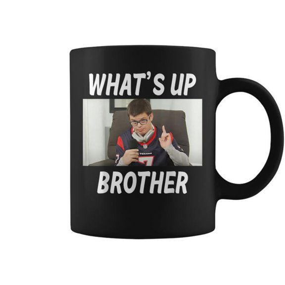 Sketch Streamer Whats Up Brother Meme Coffee Mugs