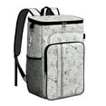 thumbnail image 1 of Sketch Style Cooler Backpack - 20L Leak-Proof Picnic & Beach Backpack with Funny Character Prints, Multiple Pockets for Organized Storage, 1 of 6