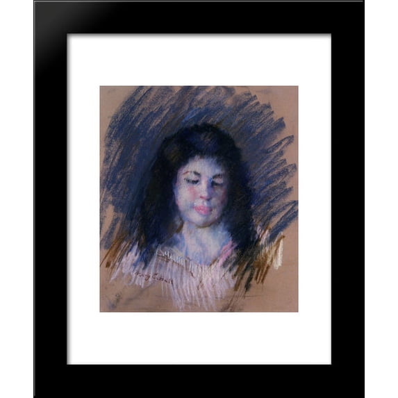Sketch of Francois 20x24 Framed Art Print by Mary Cassatt