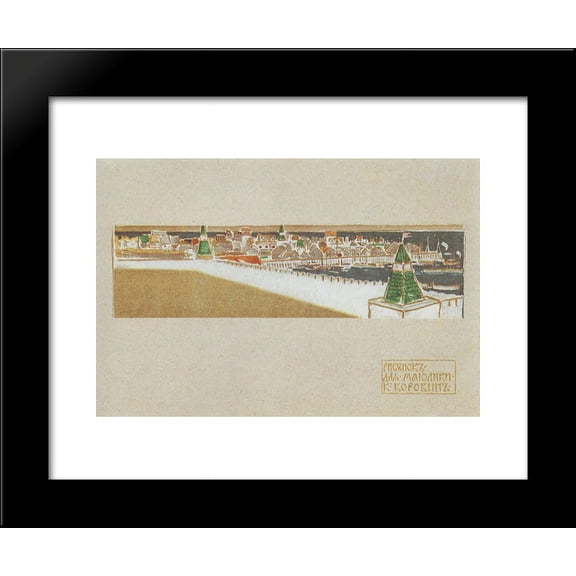 Sketch ofmajolica 20x24 Framed Art Print by Konstantin Korovin