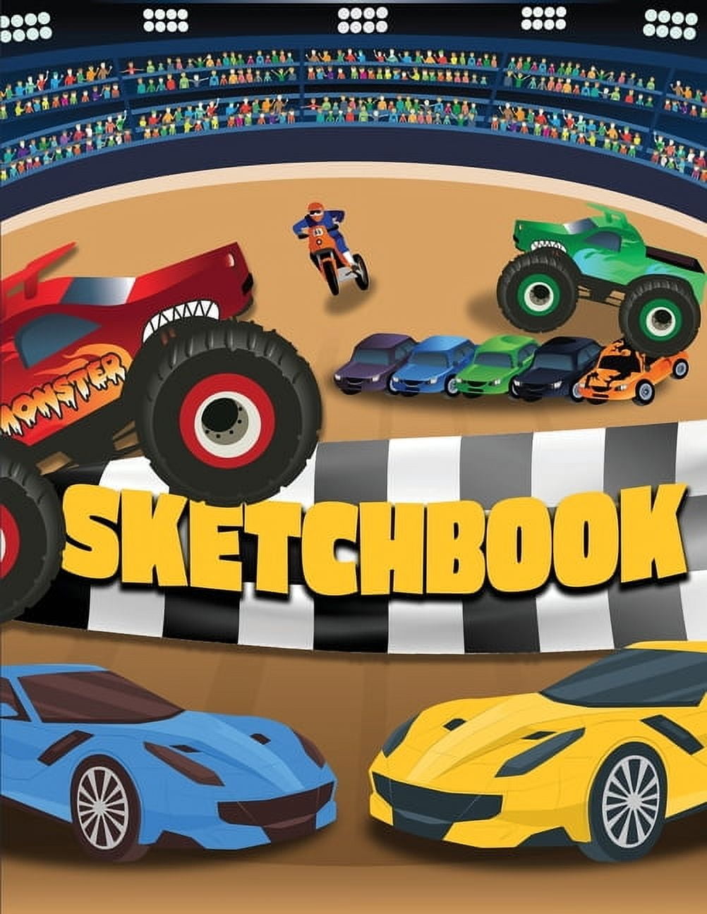 日*4様 The Sketchbook Colors / Birthday CD Sketchbook: 120 Blank Pages with Exciting Race Characters
