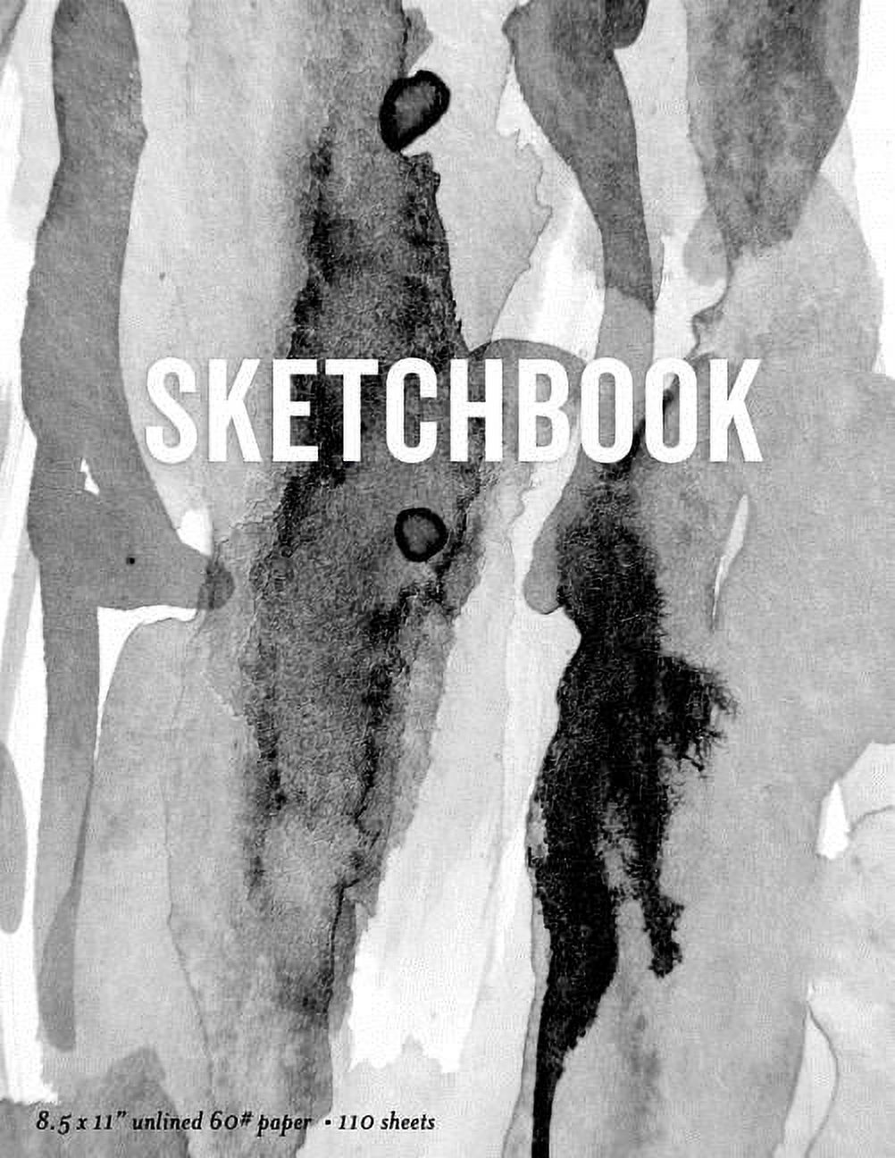 Sketchbook Black & White Blank Notebook for Writing, Drawing and