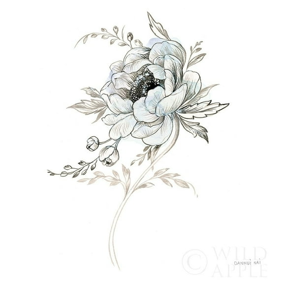Sketchbook Garden VIII Poster Print by Danhui Nai