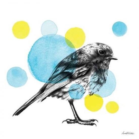 Sketchbook Lodge Bird Canvas Art - Lamai McCartan (24 x 24)