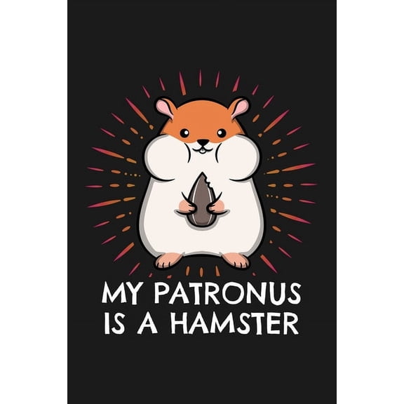 Sketchbook : My Patronus is a Hamster: Sketchbook with 109 framed pages 6 x 9 inch. Hamsters are your favourite animals? Then this My Patronus is a Hamster Note Book is great to show everyone how much you love these little rodent rascals. (Paperback)