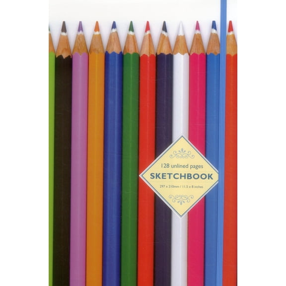 Sketchbook: Pencils : 128-Page Unlined Pages (Other)