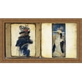 thumbnail image 1 of Sketchbook (The Boston Water-Color Sketchbook) 40x24 Large Gold Ornate Wood Framed Canvas Art by Maurice Prendergast, 1 of 2