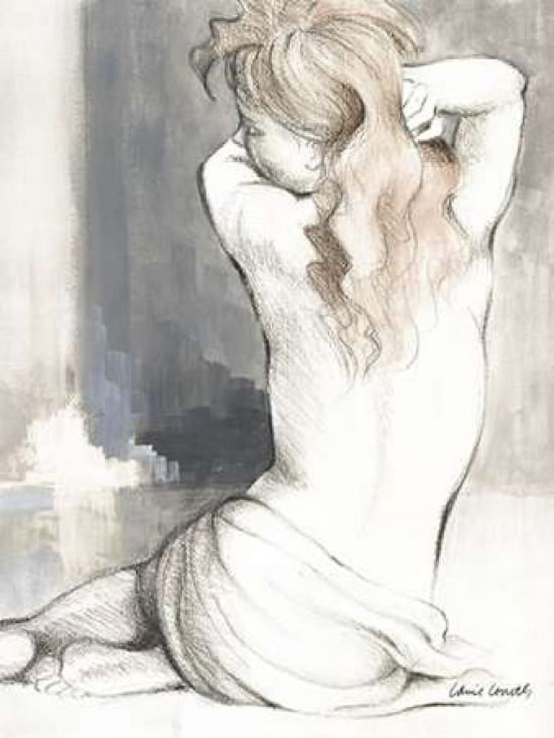Sketched Waking Woman I Canvas Art - Lanie Loreth (18 x 24)