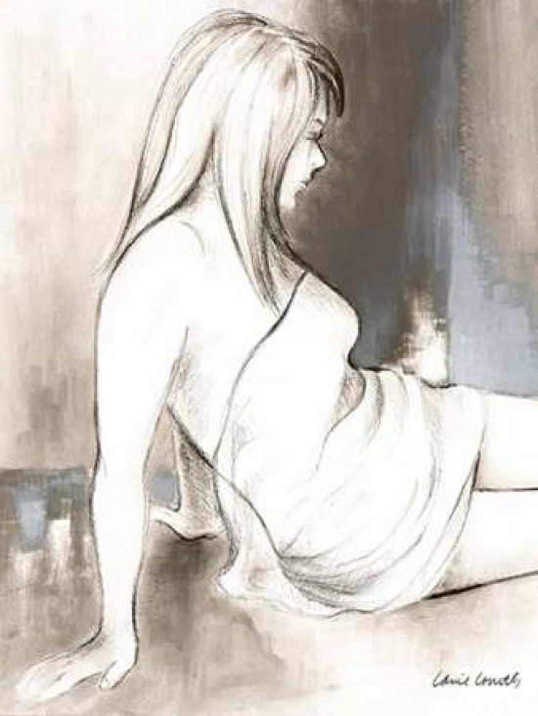 Sketched Waking Woman II Canvas Art - Lanie Loreth (18 x 24)