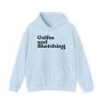 thumbnail image 1 of Sketching 1970s 70s Hoodie, Gifts, Hooded Sweatshirt, 1 of 4