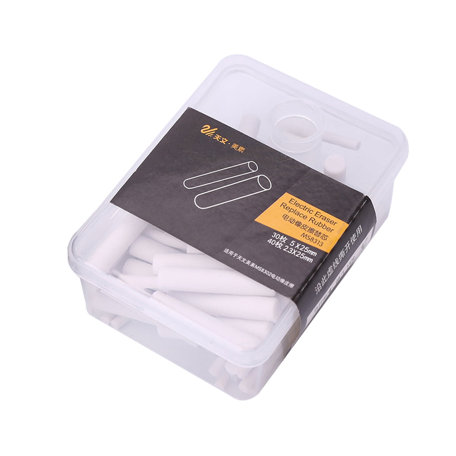 Sketching Companion Portable Electric Eraser Refills 30 Big/Thick + 40
