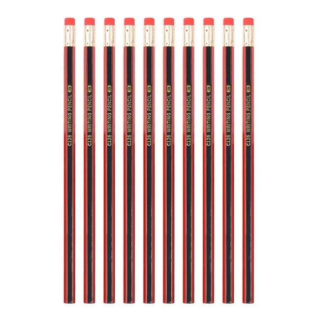 Sketching Pencil, Graphite Pencil Wood + Graphite 10pcs For Drawing For School 2B