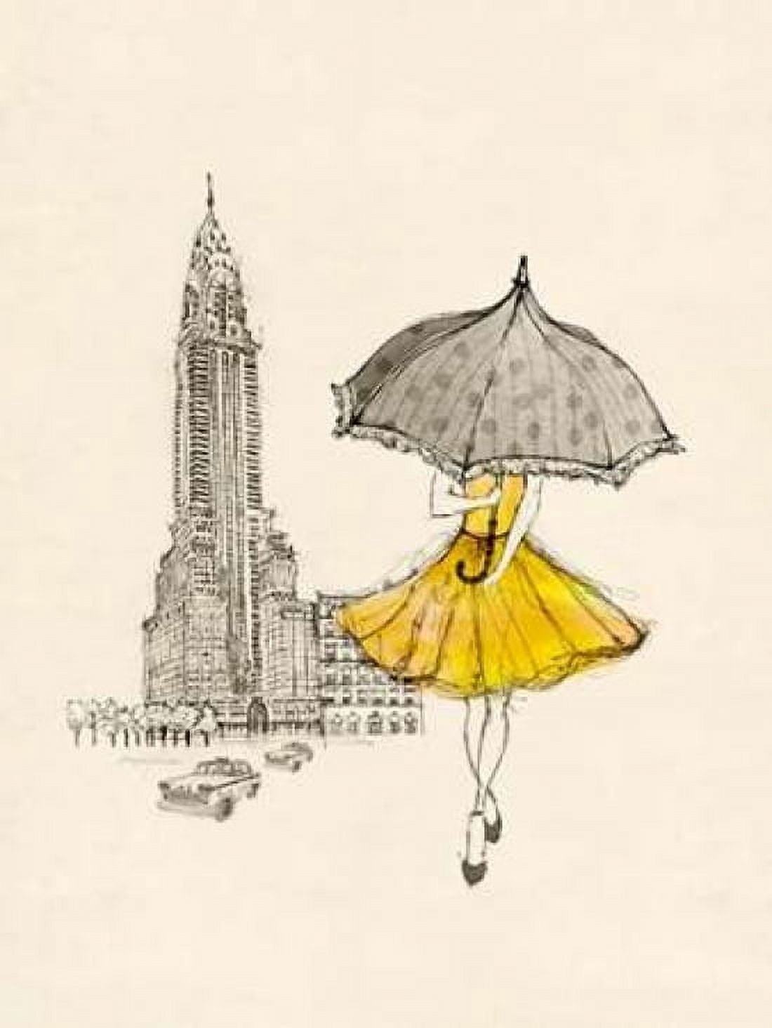 Sketching a New York Memory Canvas Art - Morgan Yamada (18 x 24)