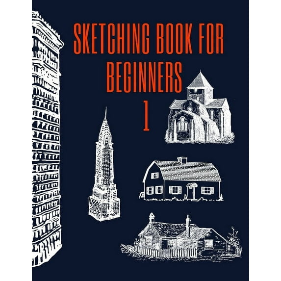 Sketching book For beginners 1, (Paperback)