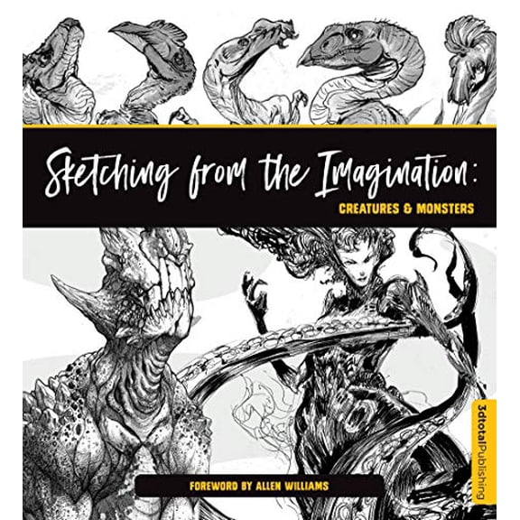 Pre-Owned Sketching from the Imagination: Creatures & Monsters Paperback