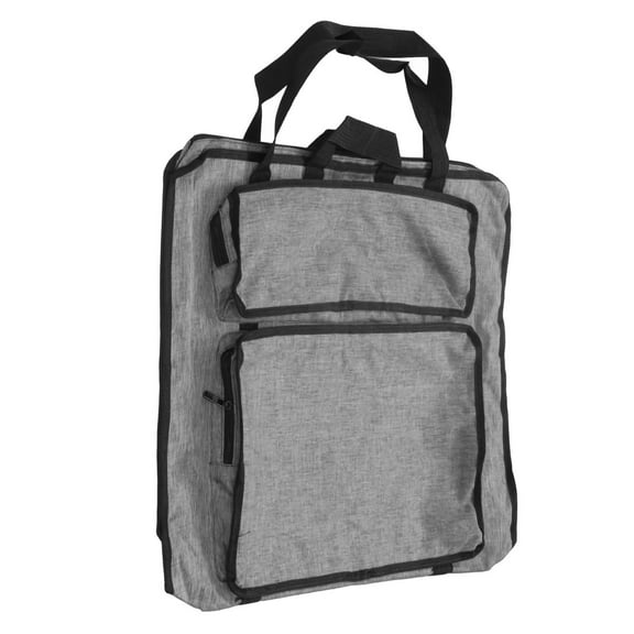 Sketchpad Bag, Art Bag  Waterproof Large Capacity  Canvas  For Storing Painting Tools Gray
