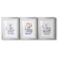 thumbnail image 1 of Sketchy Bath I Premium Framed Prints Set of 3 - Ready to Hang - 18 x 24 Each - Silver Frame, 1 of 9