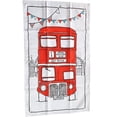 thumbnail image 1 of Sketchy Red London Bus Tea Towel Souvenir Sketch Routemaster Cartoon Drawing Souvenir Gift White by Elgate, 1 of 1