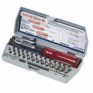 Skewdriver Pro Kit Model 4040 Screwdriver Set, w/40 Bits # SPK-4040