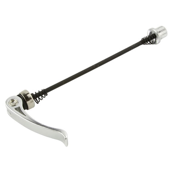Skewer Axle Rear Silver. bicycle axle, bike axle, lowrider, beach cruiser, chopper, mountain