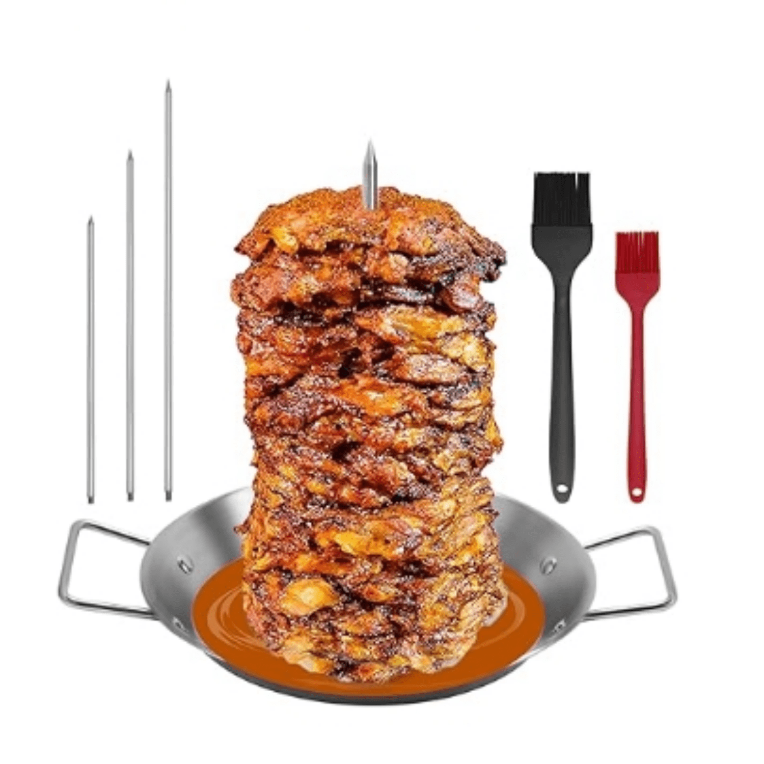 Skewer for Grill, Stainless Steel Vertical Skewer, Brazilian Vertical ...