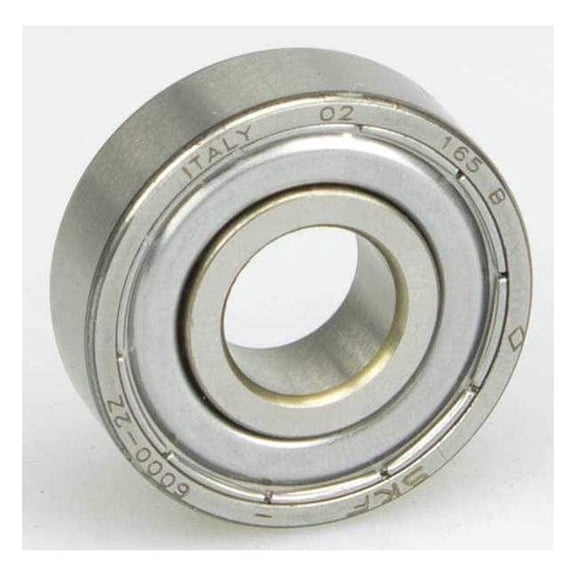 Skf Radial Ball Bearing,Static Load 440 lb. 6000-2Z JEM