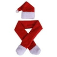 thumbnail image 1 of Skfvkab 3Pcs Mini Christmas Doll Hat and Scarf, Santa Hats Scarf Cup Bottle Xmas Doll Crafts for DIY Craft Art, 1 of 9