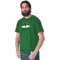 thumbnail image 1 of Ski Accident Tree Skiing Sports Men's Big & Tall Crewneck Graphic Tee Brisco Brands 2X, 1 of 5