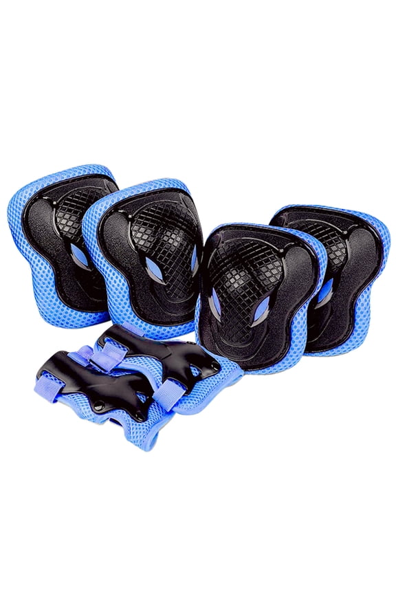 Ski Bindings Adjustable Knee And Elbow Guard Set For Cycling Skiing Skating And Outdoor Activities