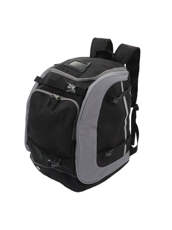 Ski Boot Bag 65L Large Capacity Oxford Fabric Multi Compartment Snowboarding Backpack for Travel Camping Fishing Gear